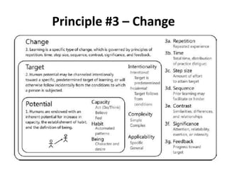 Principle #3 – Change

 