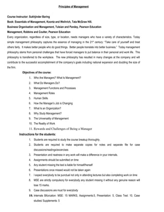 course module of PPM | PDF