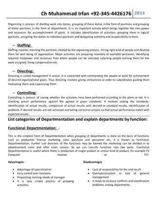 Principles of management | DOCX