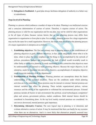 Principles of management | PDF