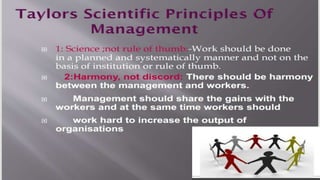 Principles of management
