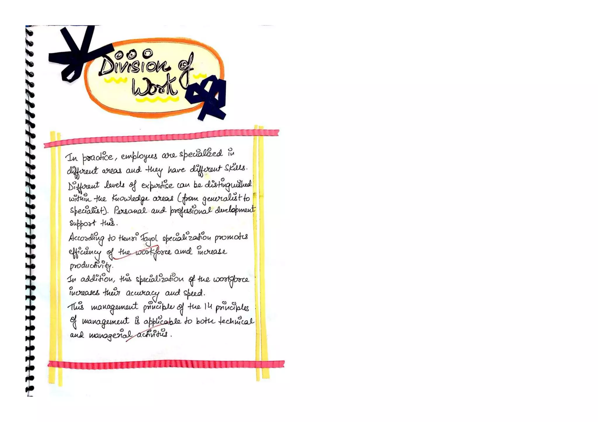 Principles of Management - 3 || Business Studies Project || Class 12 CBSE