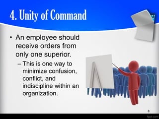 Henri Fayol's 14 Principles of Management | PDF