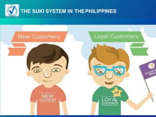 THE SUKI SYSTEM IN THEPHILIPPINES
 