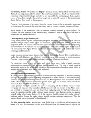 Principles of marketing chapter 15 theory | DOCX