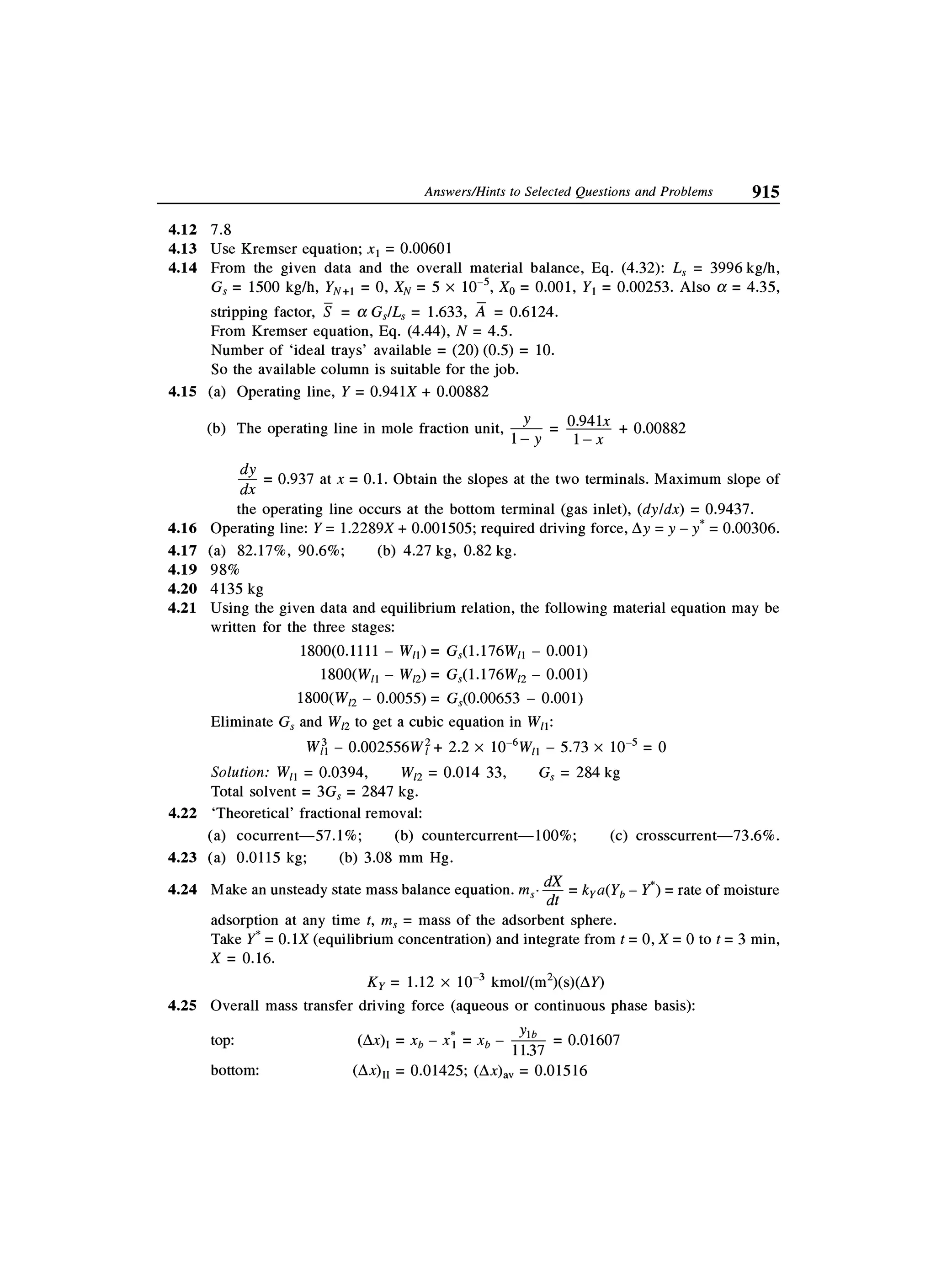 Principles of mass transfer and separation process bkd  b k dutta 