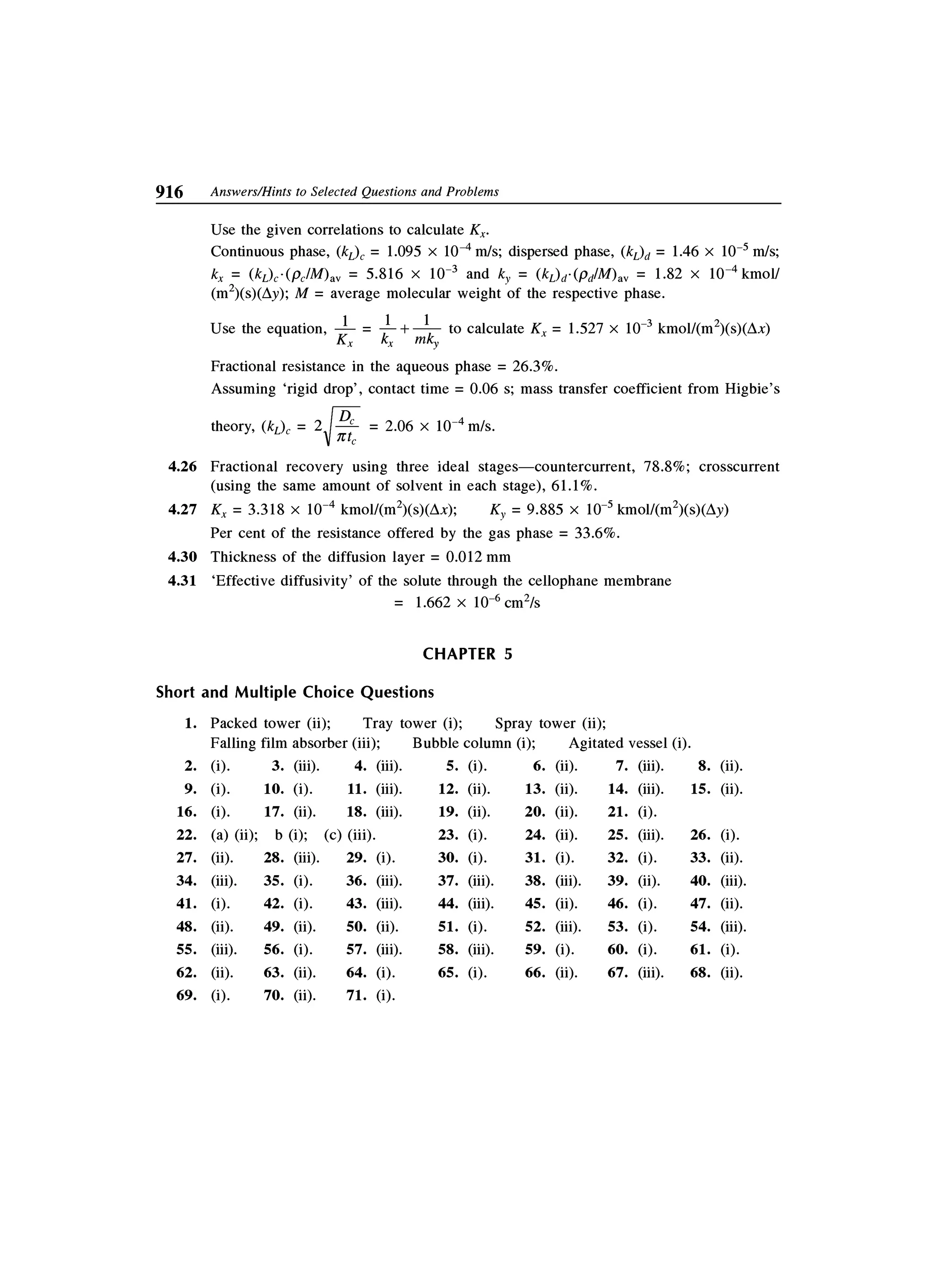 Principles of mass transfer and separation process bkd  b k dutta 