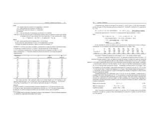 Em/to/p;'--Cunc¢n/rc/ion Di'igr'im 34 542 Capítulo 7 Dislilluiiun
donde
Aft= entalpía molar de la solución a la temperatura T, en kJ/kmol
cp ---- calor específico de la solución, en kJ/kg K M" --
peso molecular medio de la solución Tz -- temperatura
de referencia
Consideremos una solución con 20 moles'7o de acetona (T = 62,2°C), decir, i= 0,20. Pesos moleculares:
acetona--58; agua--18. Peso molecular medio de la solución, ñf" = (0,20)(58) + (0,80)(18)= 26. A partir de la
Ec. (7.18),
Hz --- c p UI z (T -- Tz)+ Af/,= (0.91)(26)(62.2 13) -- 187.2= 929k
EH, ---- calor de disolución a la temperatura de referencia 7'p, en kJ/kmol.
Dado que el calor de mezcla del vapor es despreciable, podemos utilizar la siguiente ecuación" para calcular
la entalpía molar del vapor saturado Qty a una temperatura T y una concentración y- dadas.
H y ---- y*/lfg[huevo(T -- 7'p)+ J9]+ (1 -- y*) /lfg[huevo(Z' -- 7'p)+ ;lg] (7.19)
whorc
c ,¿, c'pp= calores específicos de los líquidos puros A y B, en kl/kg K
Zg, kp= calores de vaporización de la corteza A B a la temperatura Z', en kJ/kg.
El cálculo de entalpías de soluciones y vapores se iLustra en el Ejemplo 7.4.
EJEMPLO 7.4 (Cálculo de los datos de entalpía--concentración) Los datos de entalpía--concentración tienen
Calcular éIp a partir de la Ec. (7.19) a 62,2 "C (composición del vapor de equilibrio: y= 0,815,
dado)
Hg ---- yz Mz[c yz (T -- Tz) z ]+ (1 -- yz )M z[c z(T -- Tz) I z]
= (0,815)(58)[(0,57)(62,2 -- 15)+ {125,8 -- (0,252)(62,2 -- 50) )]
* (* -- 0.815)(l8)[(1)(6 . -- *5) * 5501
= al9l056 ap u .
Se han calculado los valores de entalpía a otras concentraciones. Algunos de los valores se indican a
continuación. Los de entalpía se han representado gráficamente en la Figura 7.9(a)
(°0) (kcaIMmoI) (kcal/kg K) Un punto en la región por debajo de la curva x--/f¿ representa un líquido (un punto en la curva x--/ft
56.5 1.0 1.0 0 0.54 representa un líquido saturado, es decir, un líquido en su punto de burbuja). Un punto en la región por encima del
S7 0.95 0.963 0 0.56 y'--H z cuYye representa un vapor (un vapor saturado si el punto está en la curva y*--All). Un punto,
57.fl 0.90 0.9X --40.flS 0.56 digamos F, en la región comprendida entre las dos curvas representa una mezcla bifásica vapor-líquido. La dirección
58.2 0.80 0.898 --23.88 0.64 la mezcla tiende a separarse en una fase líquida y una fase vapor en el equilibrio representado por los puntos
58.9 0.70 0.874 --44.44 0.66 IY y D en la "línea de unión" que pasa por el punto [comparable a la línea de unión LV de la figura 7.3(a)].
59.5 0.60 0.859 --60.3 0.70
60 0.50 0.849 -88.56 0.75
60.4 0.40 0639 -121â 0.80
61 000 0.B0 -1717 0.8E
62.2 0.20 0.845 --487.7 0.94
66.6 04 0.755 --459.7 0.96
75.7 0.05 0.624 --406.8 0.98
94.7 0.04 0.2â3 -22.2 4.0
400 0.0 0.0 0 1.0
Otros datos relevantes: calor específico medio de la acetona líquida, cp= 0,57 kcal/kg K; calor
específico medio del agua, c ,g= 1,0 kcal/Lg K; calor de vaporización de la acetona, i¿= 125,8 0,252(8 --
50) kcal/kg; 8= temperatura en °C; calor medio de vaporización del agua, it= 550 kcal/kg.
Solución
Los datos de entalpía--concentración pueden calcularse utilizando la Ec. (7.18) para una solución y la Ec.
(7.19) para un vapor. Seleccionamos una temperatura de referencia, Tg--15°C (a la que la integral calienta
de solución). Se muestran ejemplos de cálculos para una solución y para el vapor de equilibrio.
Las cantidades de las fases líquida y vapor pueden determinarse b3 la regla de Lever-ann, Ec. (7.4). La recta
/7 es otra recta de enlace. El punto R del diagrama [x--y-] [Figura 7.9(b)] dibujado debajo del diagrama H--x-
-y' corresponde a la línea de unión WD, el punto Q del diagrama de equilibrio corresponde a la línea de unión
IJ puede el diagrama de entalpía .
Análogamentetomemos dos disoluciones cuyos s/"/es (gi vcn por las entalpías y composiciones) y
cantidades están ambos representados por M y N. Las disoluciones se mezclan para producir otra disolución
cuyo estado y composición están representados por el punto P [Figura 7.9(a); aquí el punto P representa una
corriente por composición así como por caudal y no debe confundirse con la presión total]. Siguiendo la
nomenclatura utilizada anteriormente, podemos escribir las ecuaciones de balance de materia y entalpía como
se indica a continuación.
Balance total de materiales: M+ N ---- P (7.20)
Saldo del componente A: M z,z+ N(---------Pz p (7.21)
Equilibrio de entalpía: quinto+ NHy -----PHp (7.22)
Aquí 5 representa la concentración de la especie A en una fase e If es su entalpía molar (se ha utilizado
la notación z, en lugar de x, porque las fases representadas por los puntos If y N pueden ser mezclas bifásicas
en el caso general).
a calcular para el sistema acetona(A)--w atei(B) a 1 atm de presión total. El calor integral de x 1.0 0.90 0.80 0.60 0.20 0.10 0.05 0.01 0.0
(a 15°C) a diferentes concentraciones, los calores específicos de las soluciones y los datos x--y - son y* 1.0 0.935 0.898 0.859 0.815 0.755 0.625 0.253 0.0
dadas a continuación (i, y-= fracciones molares de acetona en la solución y en el vapor de equilibrio //,(rc "I/LI "I' 1300 1297 1294 1248 929 930 1083 1390 1530
respectivamente). //, (k¢ I/L+ i) e500 8722 e812 6916 9056 9259 9659 10 754 11 250
Temperatura, 0 x y" AH, eg En la figura 7.9 también se muestran las curvas típicas i--All y '"--fly (sistema: metanol--agua).
 