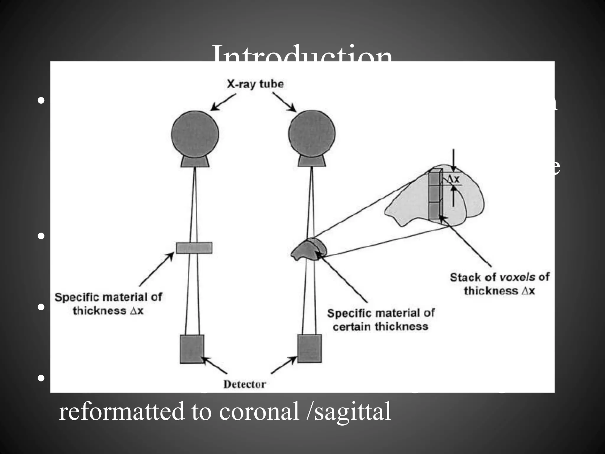 Principles of mdct | PPTX
