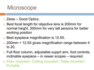 Principles of Microsurgery | PPTX