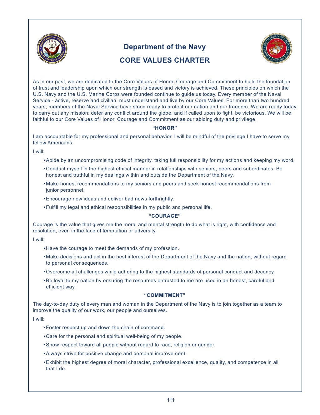 Principles of Naval Leadership NLPG FY12