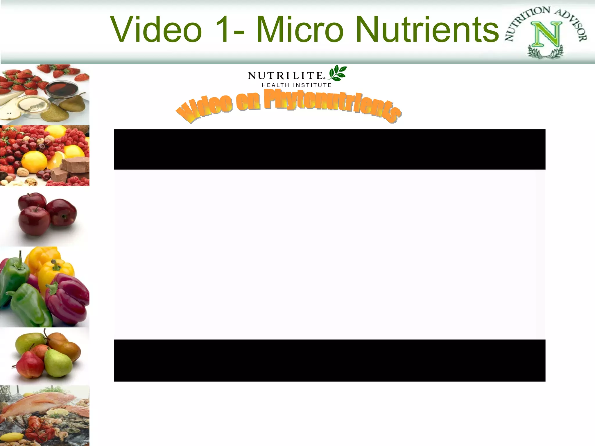 Video 1- Micro Nutrients




       Click to Start
 