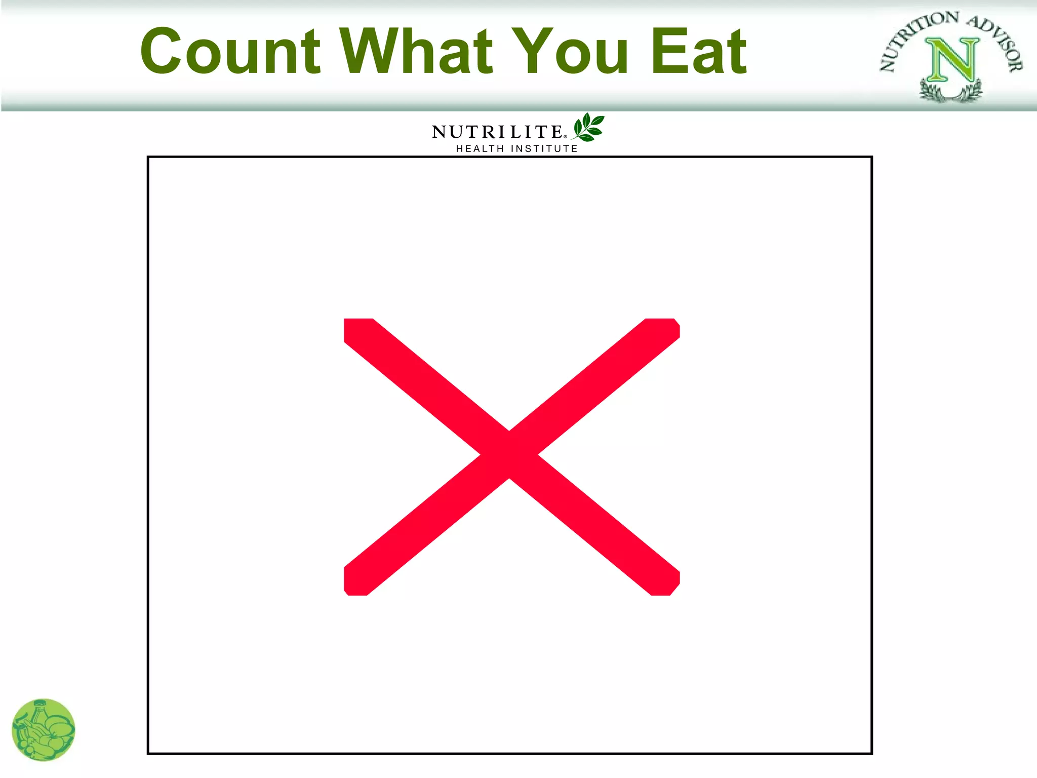 Count What You Eat
 