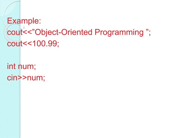 Principles of object oriented programing | PPT