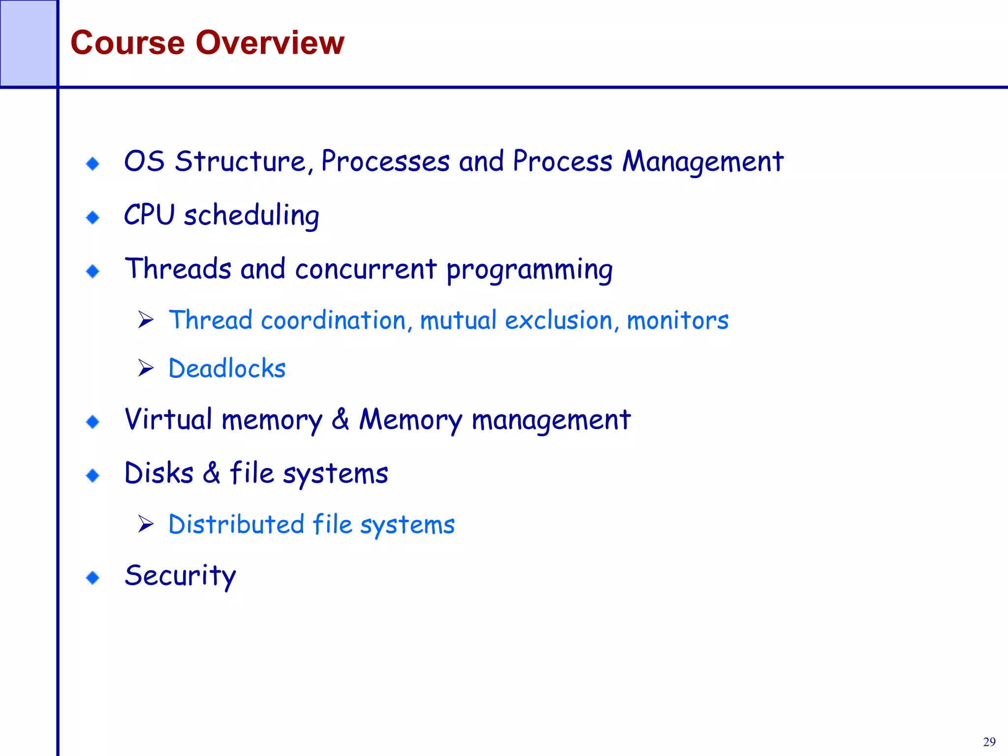 Principles of operating system | PPTX