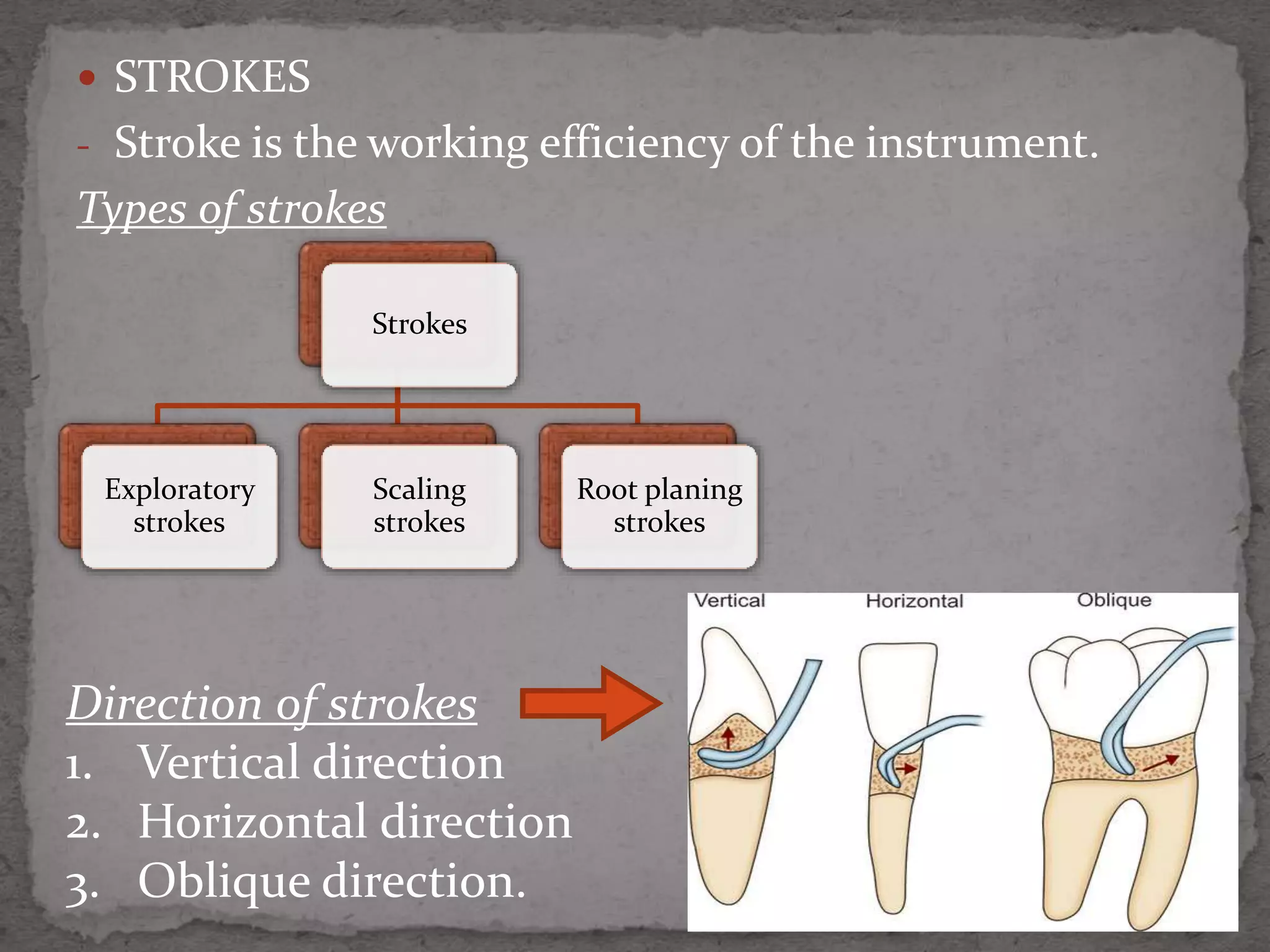 Principles of periodontal instrumentation [autosaved] | PPTX
