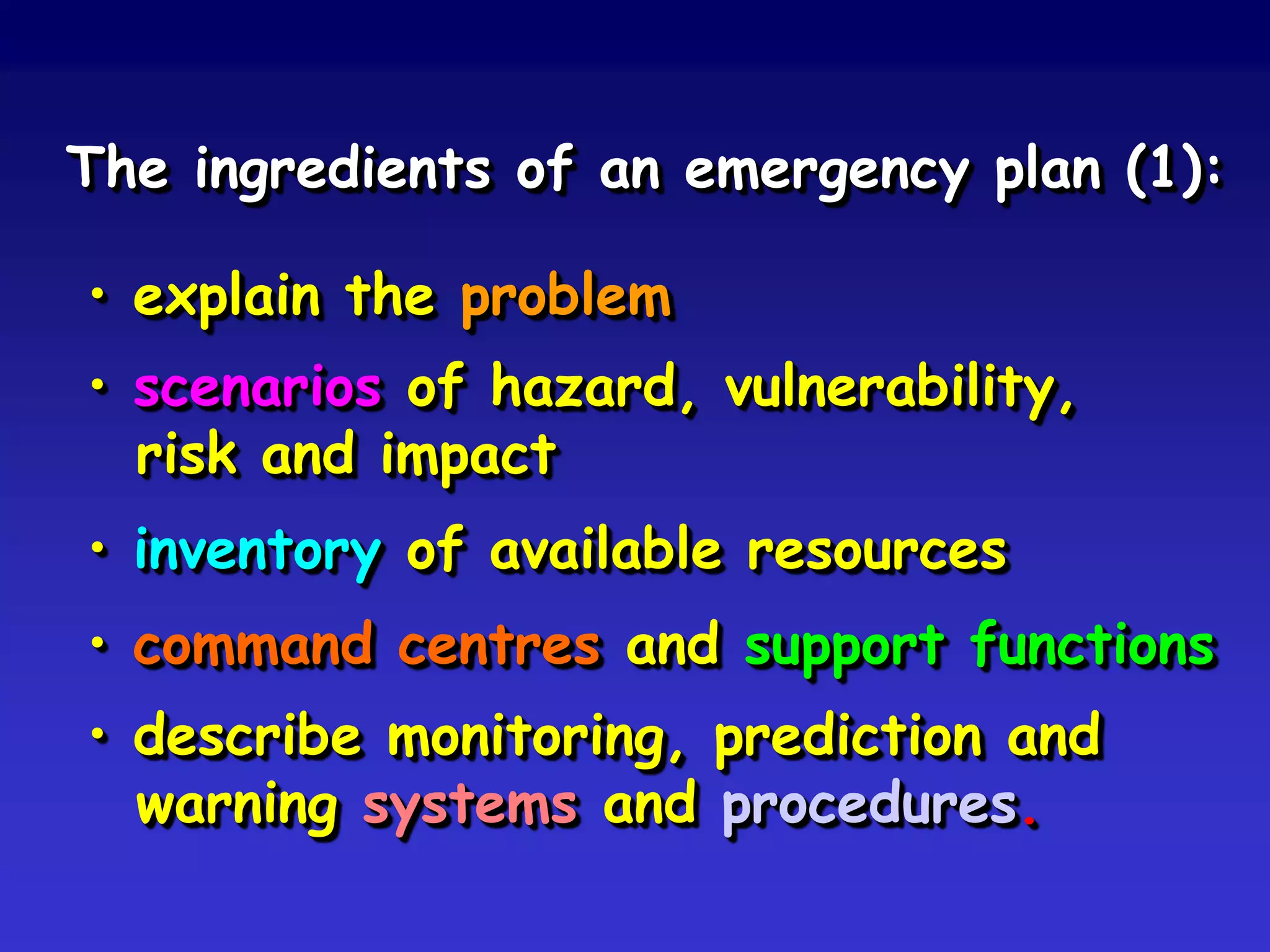 David.Alexander@ucl.ac.uk
emergency-planning.blogspot.com
On your phone: m.slideshare.net/dealexander
Available from Amazon
 