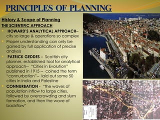 Howard Planning Examples PRINCIPLES OF PLANNING - GENRRAL PRINCIPLES OF PLANNING, URBAN AND ...