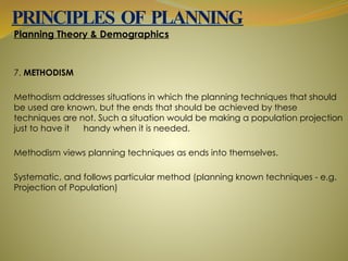 Methodism Planning PRINCIPLES OF PLANNING - GENRRAL PRINCIPLES OF PLANNING, URBAN AND ...