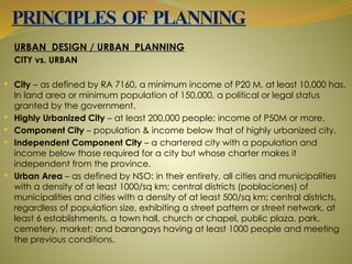 PRINCIPLES OF PLANNING - GENRRAL PRINCIPLES OF PLANNING, URBAN AND ...