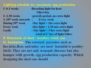 Principles of poultry | PPTX