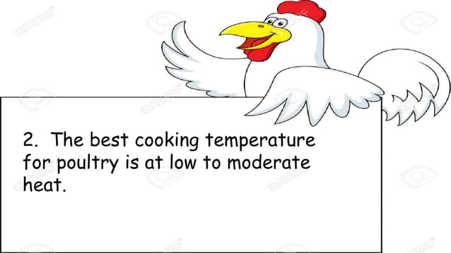 Principles of poultry cookery