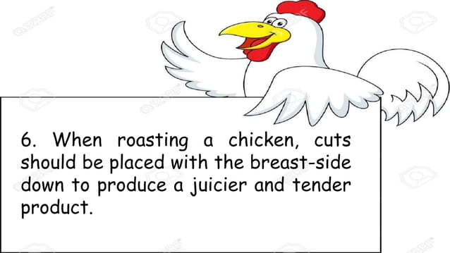 Principles of poultry cookery