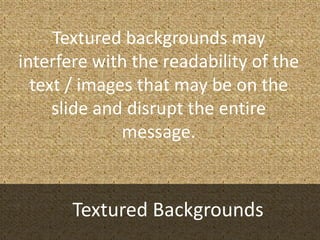 Principles Of Power Point Design- Readability Improvement | PPTX