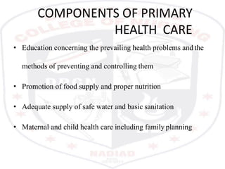 Principles of primary health care | PPSX