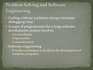 Principles of programming | PPTX | Web Development | Internet