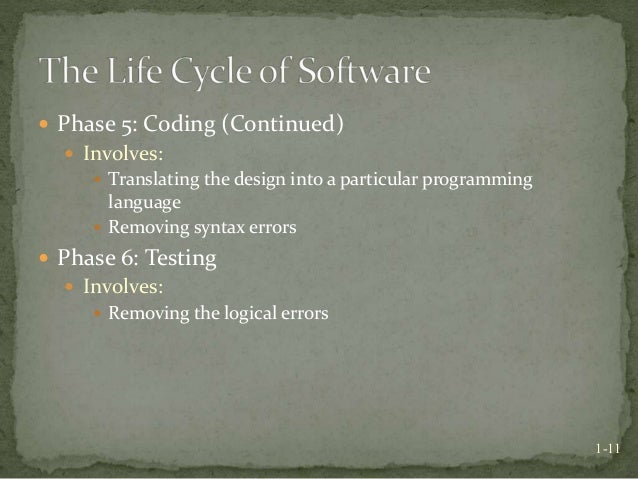Principles of programming