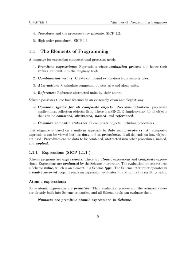 Principles of programming languages | PDF