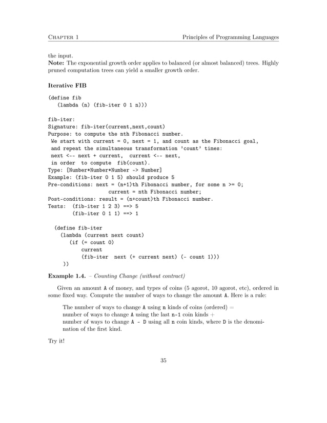 Principles of programming languages | PDF