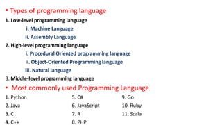 PRINCIPLES OF PROGRAMMING LANGUAGES _Chapter 1.ppt image.