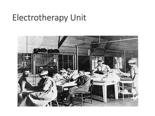 Electrotherapy Unit
 