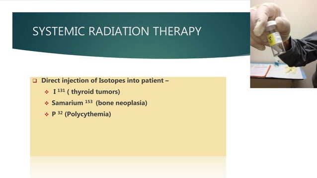 Principles of radiotherapy | PPTX