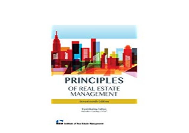 Free Download Library Principles Of Real Estate Management 17th E