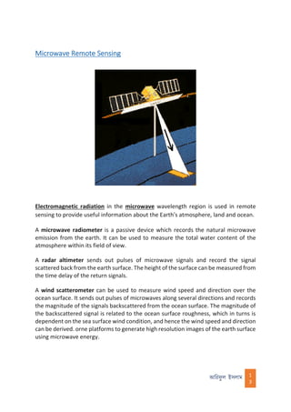 Principles of Remote Sensing | PDF