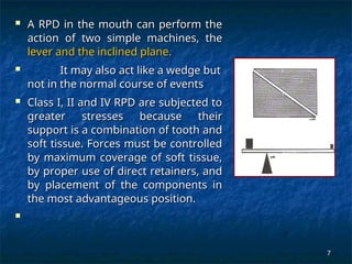 Direct Rpd principles off removable partial denture | PPT