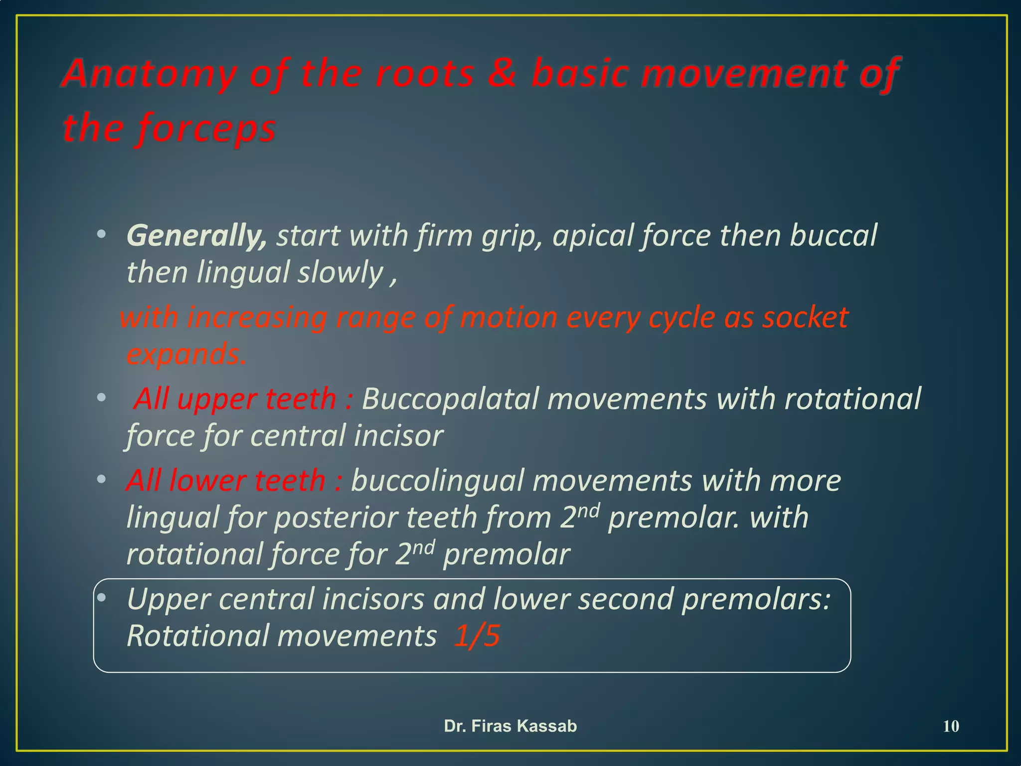 Principles of simple extractions 2 | PDF