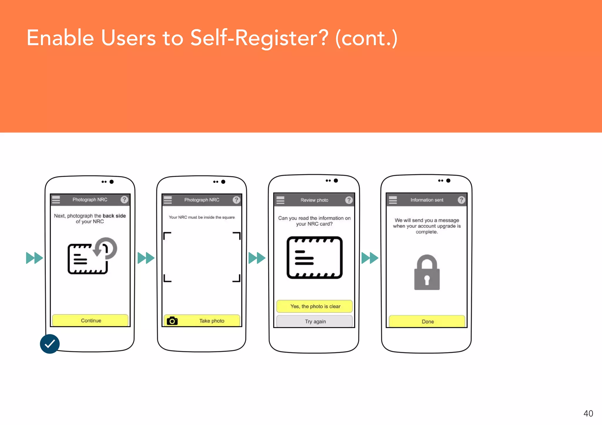 40
Enable Users to Self-Register? (cont.)
 