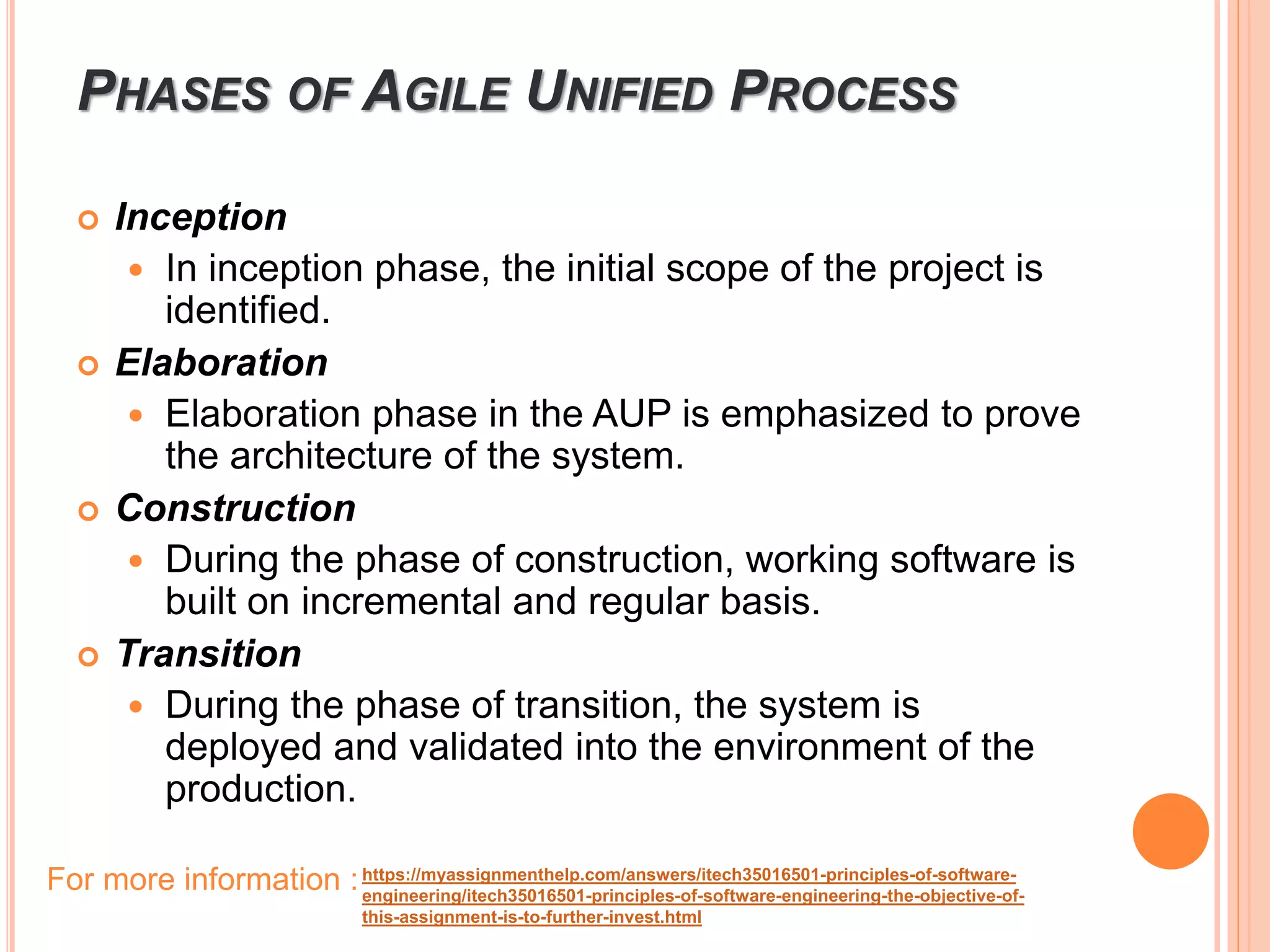 Principles of Software Engineering @MyAssignmenthelp.com
