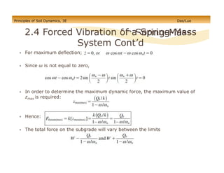 Principles of soil dynamics 3rd edition das solutions manual | PDF