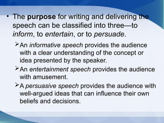 Principles of Speech Writing in oral communication.pptx