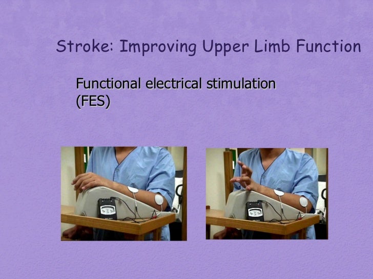 Principles of stroke rehab