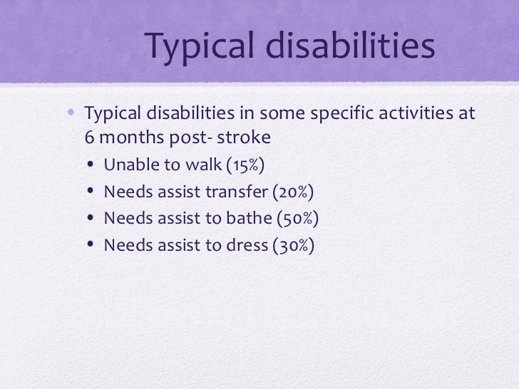 Principles of stroke rehab