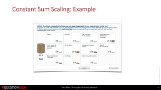 Principles of Survey Research (questionStar) | PDF