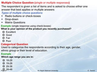 Principles of survey research | PPTX