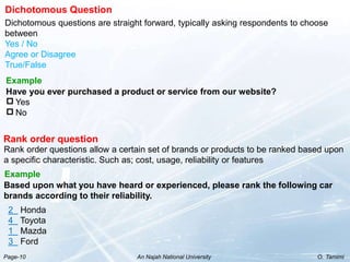 Principles of survey research | PPTX