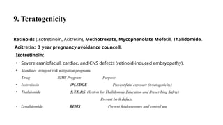 Thalidomide Rems Program Principles of Systemic Therapy-3.pptx in dermatology | PPTX